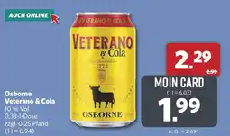 Combi Veterano & Cola Angebot
