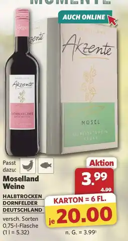 Combi Akzente Moselland Weine Angebot