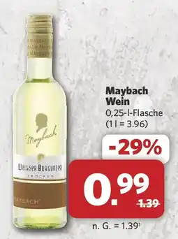 Combi Maybach Weißer Burgunder Trocken Angebot