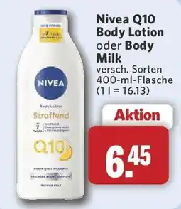 Combi Nivea Q10 Body Lotion Angebot