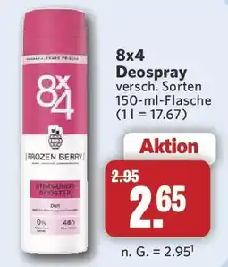 Combi 8x4 Deospray Angebot