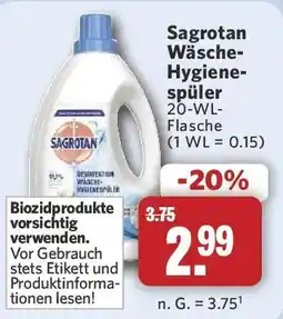 Combi Sagrotan Wäsche-Hygiene-Spüler Angebot