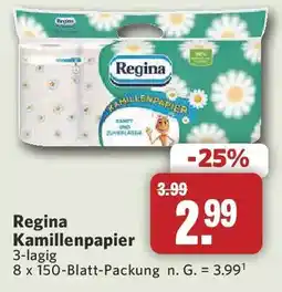 Combi Regina Kamillenpapier Angebot