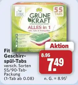 Combi Fit GRÜNE KRAFT Geschirrspül-Tabs Angebot