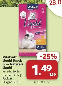 Combi Vitakraft Liquid Snack Angebot
