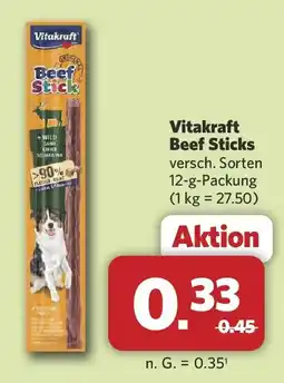 Combi Vitakraft Beef Sticks Angebot