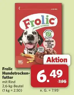 Combi Frolic Hundetrockenfutter mit Rind Angebot