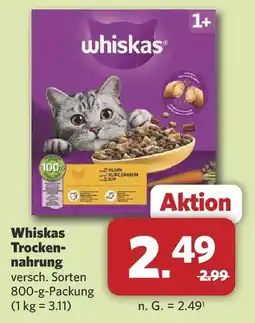 Combi Whiskas Trockenfutter Angebot