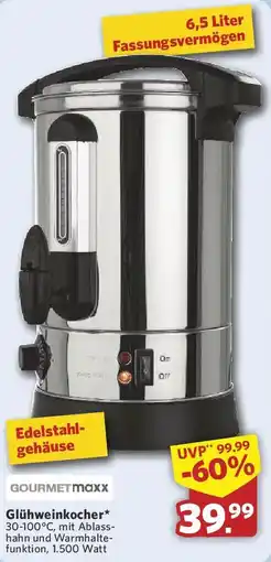 Combi GOURMETmaxx Glühweinkocher Angebot