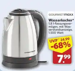 Combi GOURMETmaxx Wasserkocher Angebot