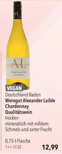 CITTI Markt Weingut Alexander Laible Chardonnay Qualitätswein Angebot