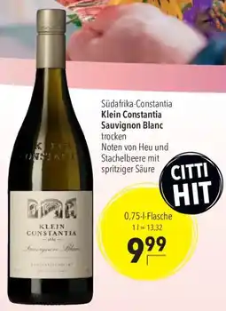 CITTI Markt Klein Constantia Sauvignon Blanc Angebot