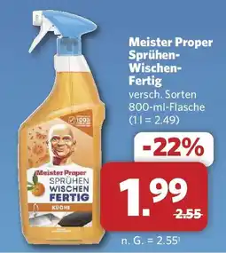 Combi Meister Proper Sprühen-Wischen-Fertig Angebot