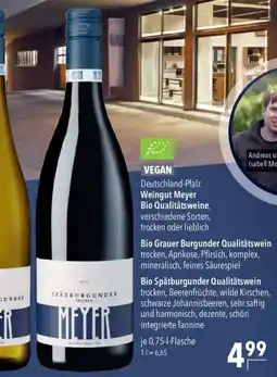 CITTI Markt Bio Spätburgunder Qualitätswein Angebot