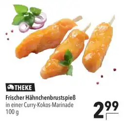 CITTI Markt THEKE Frischer Hähnchenbrustspieß Angebot