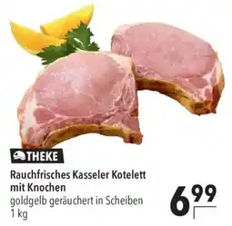 CITTI Markt THEKE Rauchfrisches Kasseler Kotelett mit Knochen Angebot