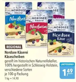 CITTI Markt Nordsee Käserei Käsescheiben Angebot