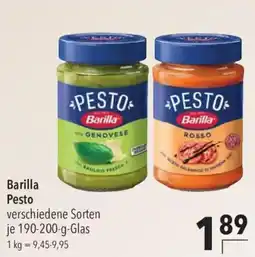 CITTI Markt Barilla Pesto Angebot