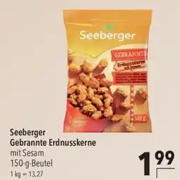 CITTI Markt Seeberger Gebrannte Erdnusskerne mit Sesam Angebot