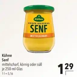CITTI Markt Kühne Senf Angebot