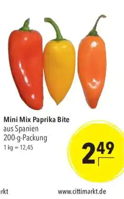 CITTI Markt Mini Mix Paprika Bite Angebot