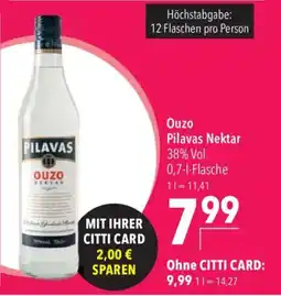 CITTI Markt Pilavas Ouzo Nektar Angebot