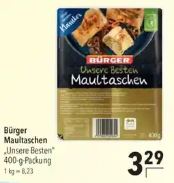 CITTI Markt Bürger Maulaschen Angebot
