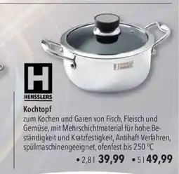CITTI Markt HENSSELLERS Kochtopf Angebot