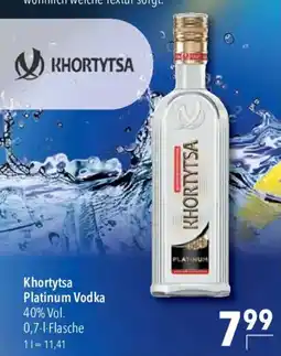 CITTI Markt Khortytsa Platinum Vodka Angebot