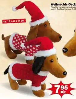 Krümet Sonderposten Weihnachts-Dackel Angebot