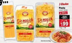 Krümet Sonderposten 3 Glocken Pasta Angebot