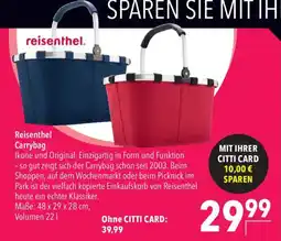 CITTI Markt Reisenthel Carrybag Angebot