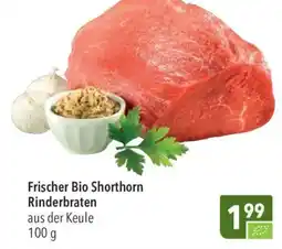 CITTI Markt Frischer Bio Shorthorn Rinderbraten Angebot