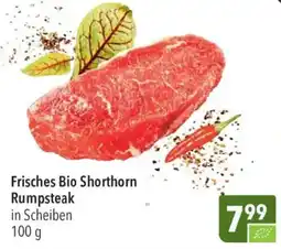 CITTI Markt Frisches Bio Shorthorn Rumpsteak Angebot