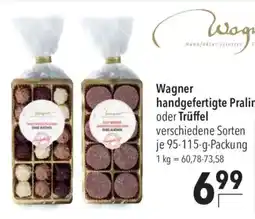 CITTI Markt Wagner handgefertigte Pralinés oder Trüffel Angebot