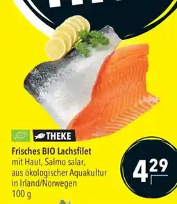CITTI Markt THEKE Frisches BIO Lachsfilet Angebot