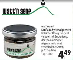 CITTI Markt watt'n senf Sylter Algensenf Angebot
