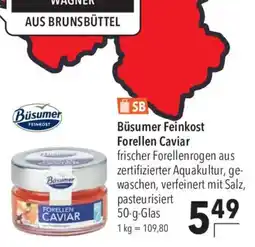 CITTI Markt Büsumer Feinkost Forellen Caviar Angebot