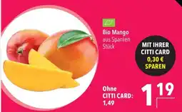 CITTI Markt Bio Mango aus Spanien Angebot