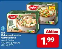 Combi iglo Rahmgemüse oder Gemüseideen Angebot