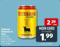 Combi Veterano & Cola Angebot