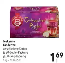 CITTI Markt Teekanne Ländertee Angebot