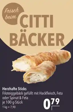 CITTI Markt Herzhafte Sticks Angebot