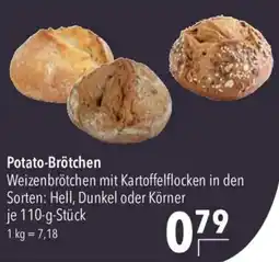 CITTI Markt Potato-Brötchen Angebot