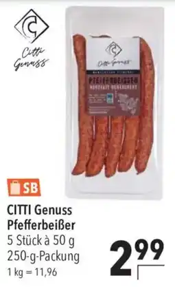 CITTI Markt CITTI Genuss Pfefferbeißer Angebot
