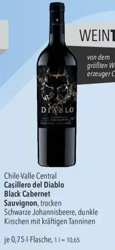 CITTI Markt Casillero del Diablo Black Cabernet Sauvignon Angebot