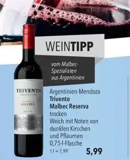 CITTI Markt Trivento Malbec Reserva Angebot