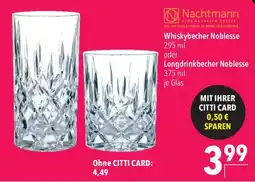 CITTI Markt Whiskybecher Noblesse Angebot