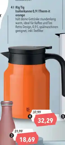 CITTI Markt Rig Tig Isolierkanne 0,9 l Therm-it orange Angebot