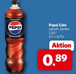 Combi Pepsi Cola Zero Zucker Angebot